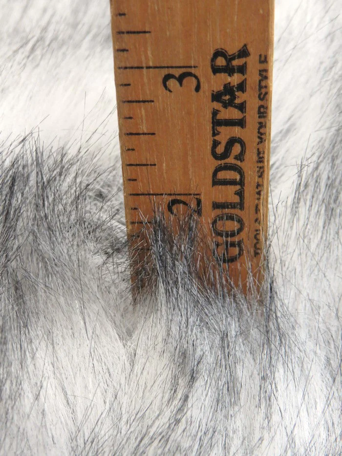 Amber Neo Wolf Anti-Shed Animal Faux Fur / Sold by the Yard - Image 6