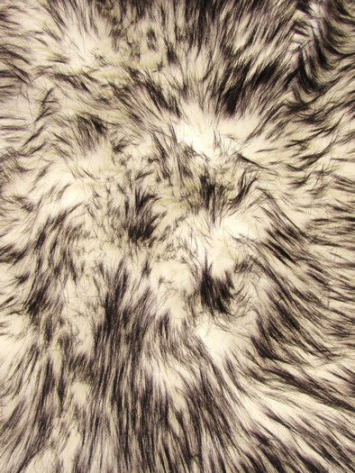 Black Candy Shag Fabric / Sold By The Yard - Image 3