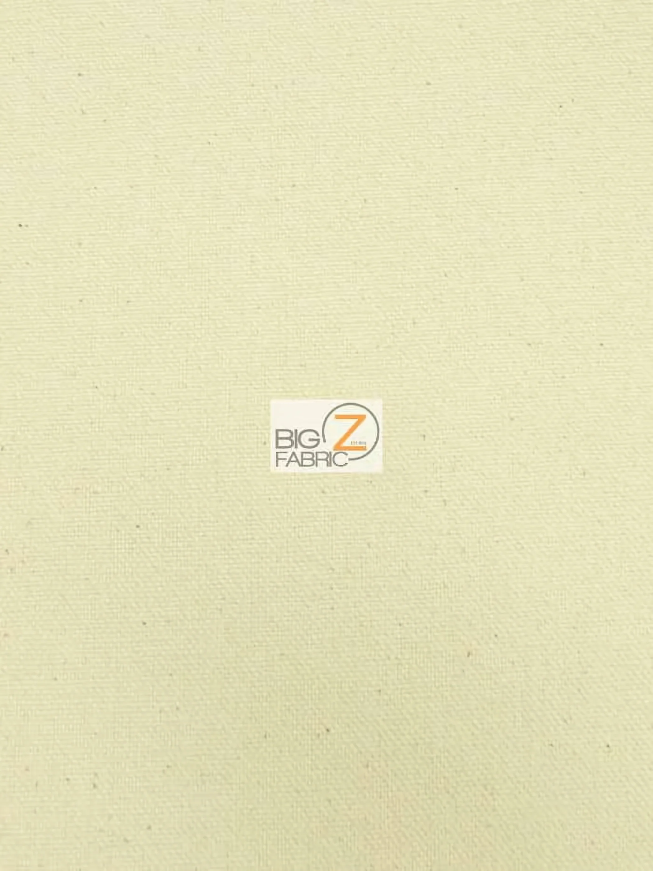 Cotton Duck Canvas Fabric / Natural (7oz) / Sold By The Yard