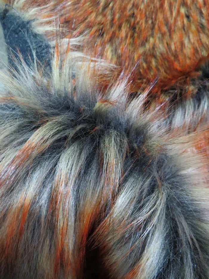 Cross Wolf Faux Fur / Sold By The Yard - Image 5