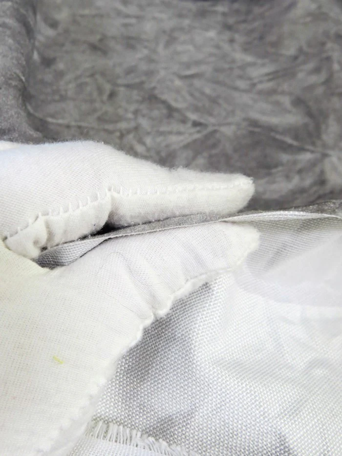 Crush Flocking Upholstery Velour Velvet Fabric / Charcoal / Sold By The Yard - Image 3