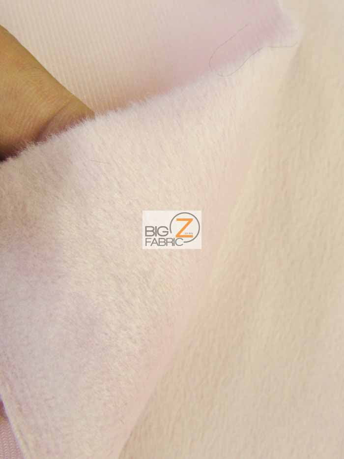 Dark Purple Velboa Solid Short Pile Fabric / By The Roll - 50 Yards - Image 2