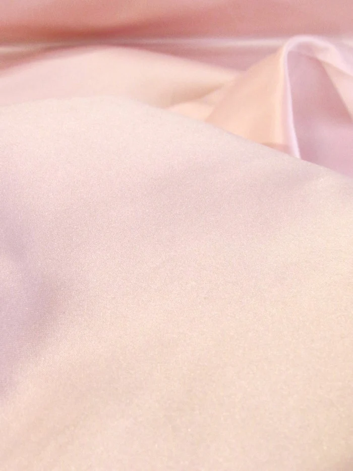 Dull Bridal Satin Fabric / Peacock / Sold By The Yard - Image 2