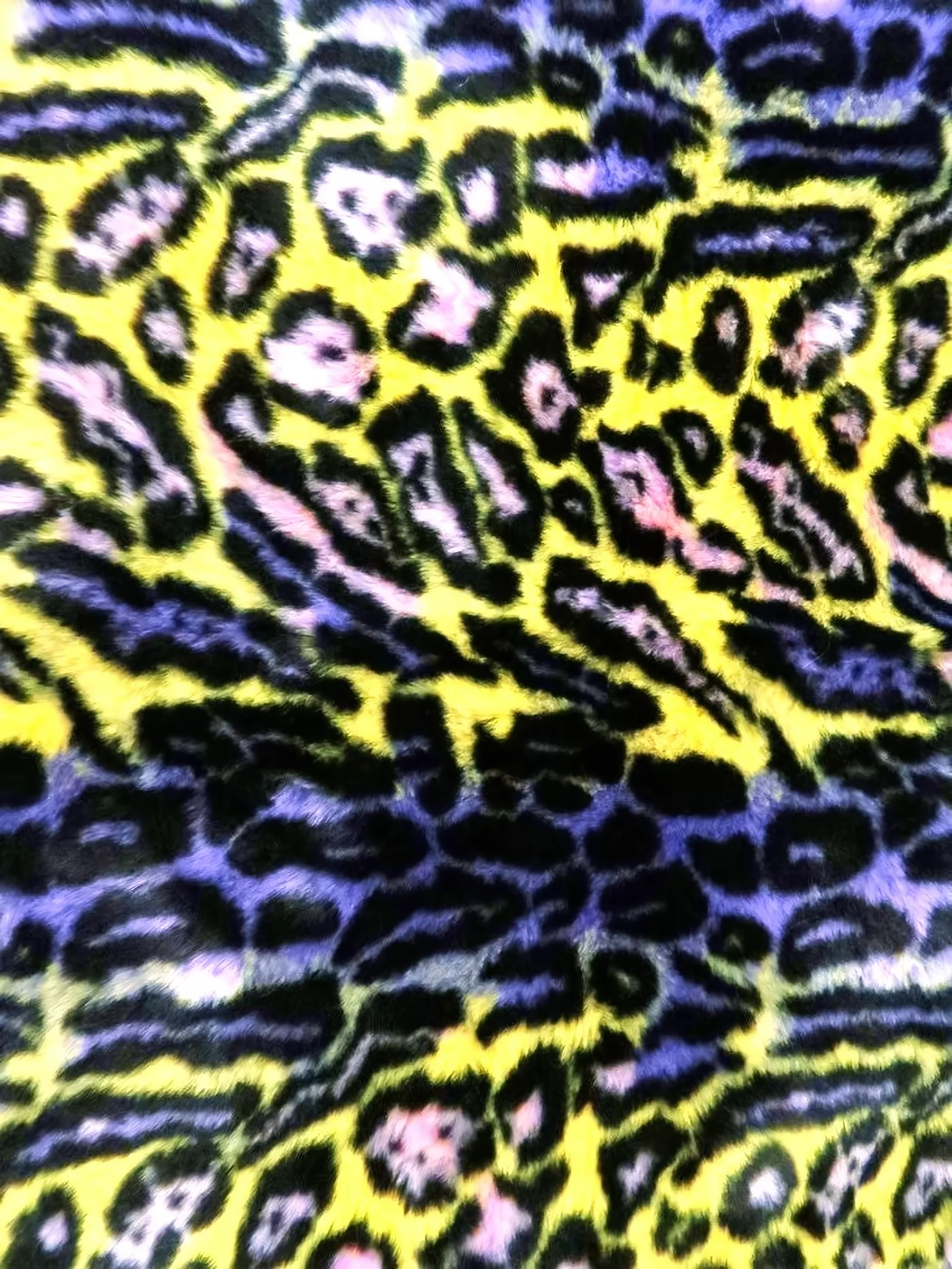 Ecoshag Hippie Jaguar Faux Fur Fabric / City of Angels