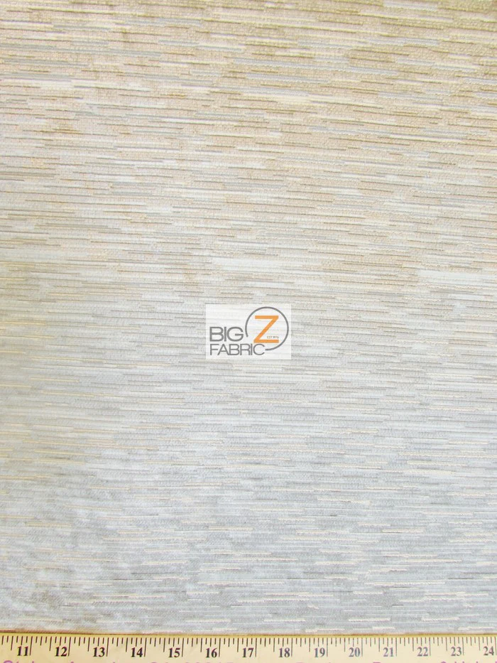 Famous Luxury Vector Stripes Upholstery Fabric / Shadow / Sold By The Yard - Image 2