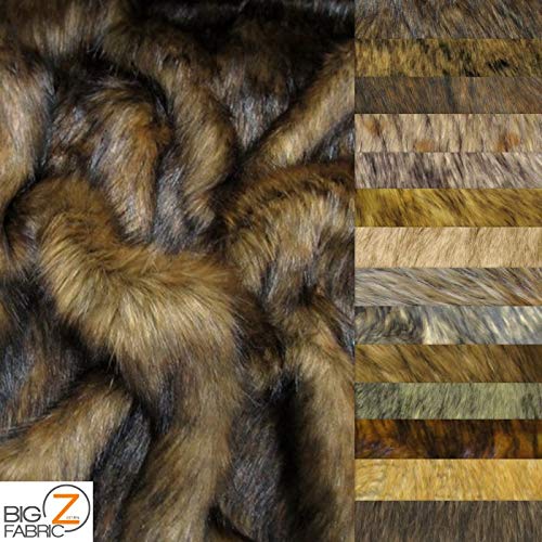 Latte Dire Wolf Animal Coat Costume Faux Fur Fabric / Sold By The Yard - Image 3