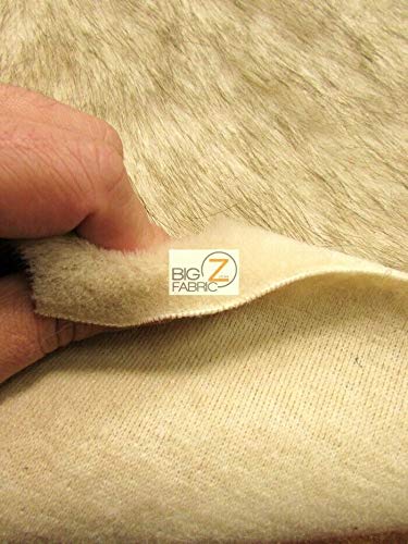 Latte Dire Wolf Animal Coat Costume Faux Fur Fabric / Sold By The Yard - Image 4