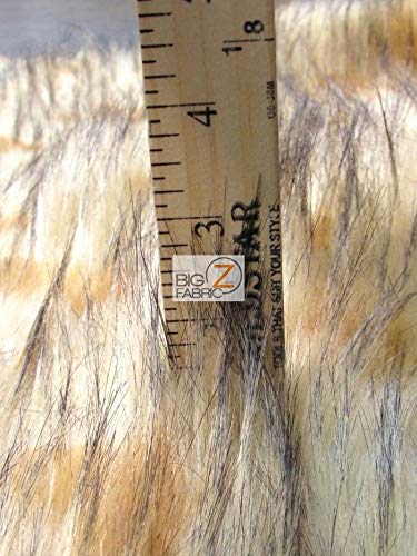 Hybrid Wolf Animal Short Pile Coat Costume Faux Fur Fabric / Sold By The Yard - Image 2