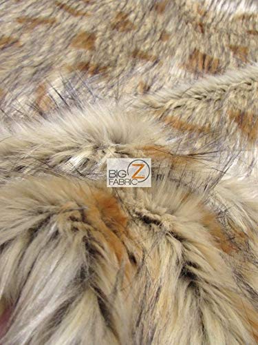 Hybrid Wolf Animal Short Pile Coat Costume Faux Fur Fabric / Sold By The Yard - Image 5