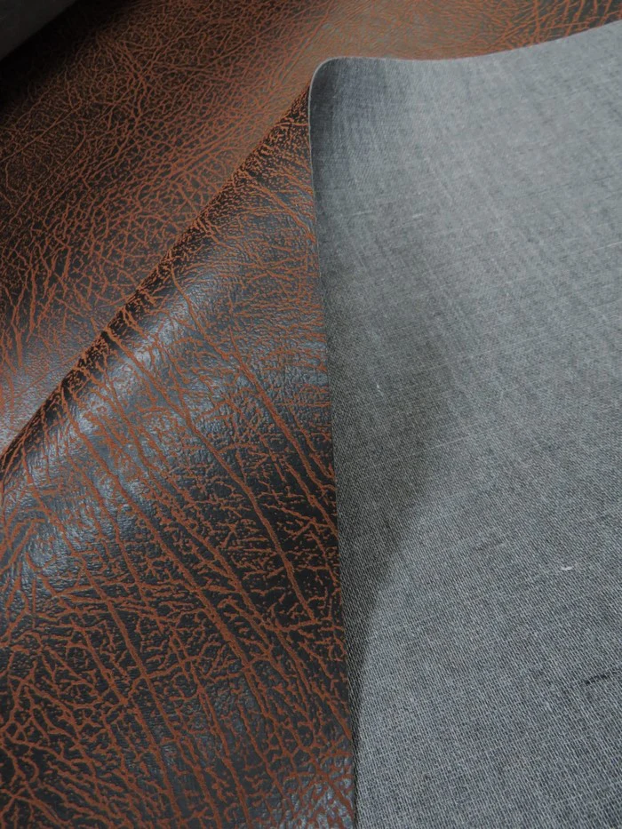 Fire Brick Distressed Velvet Flocking Vinyl / 30 Yard Roll - Image 3