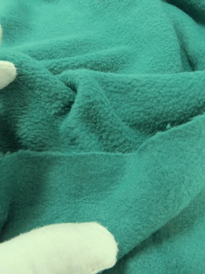 Fleece Fabric Solid / Sky Blue/ 65 Yard Roll - Image 5