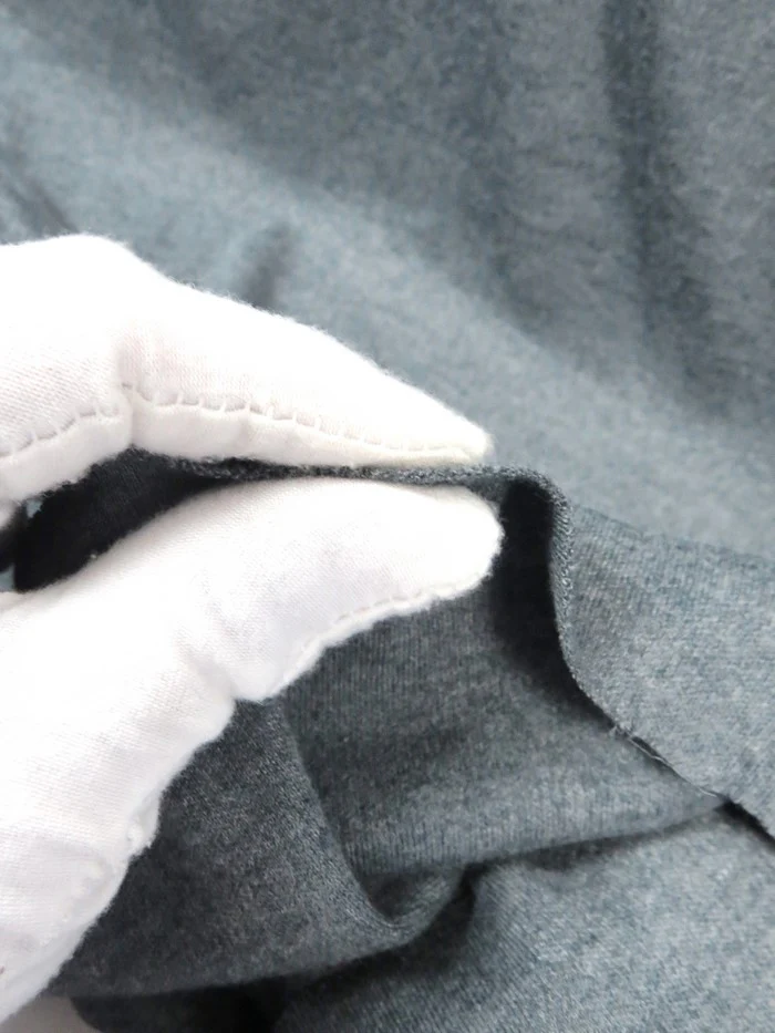 Heavy Interlock Poly Cotton Fabric / Royal Blue / Sold By The Yard - Image 2
