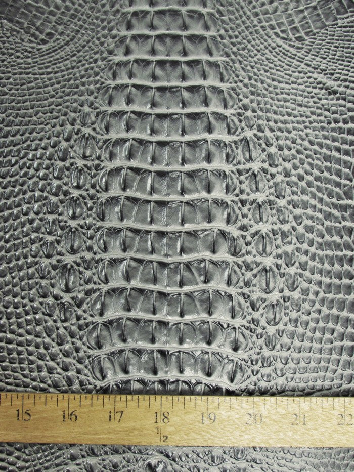 Hydra Gator 3D Embossed Vinyl Fabric / Pure White / By The Roll - 30 Yards - Image 2