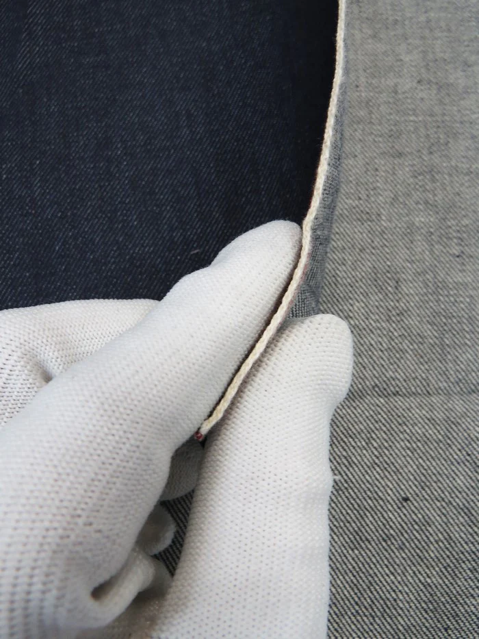 INDIGO USA SELVEDGE DENIM - RED TICKER 11OZ - Image 2