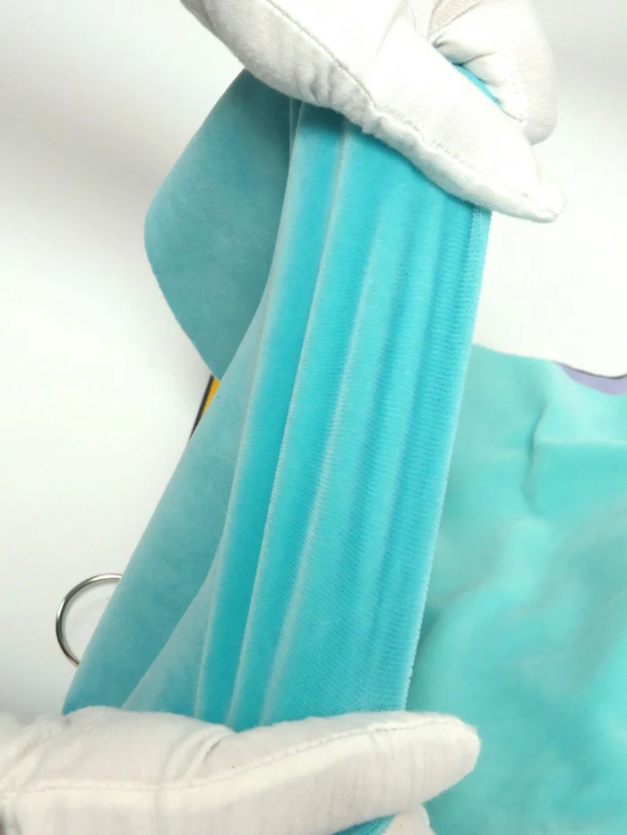 Lavender Stretch Mochi Plush Minky / Soft Solid Fabric by the Yard - Image 2