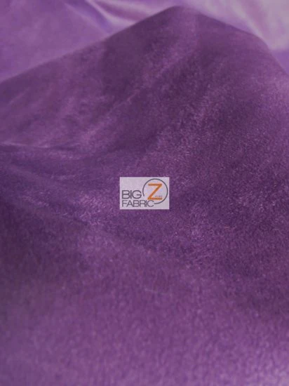 Microsuede/Suede Fabric 50 Yard Bolt - Purple - Image 2