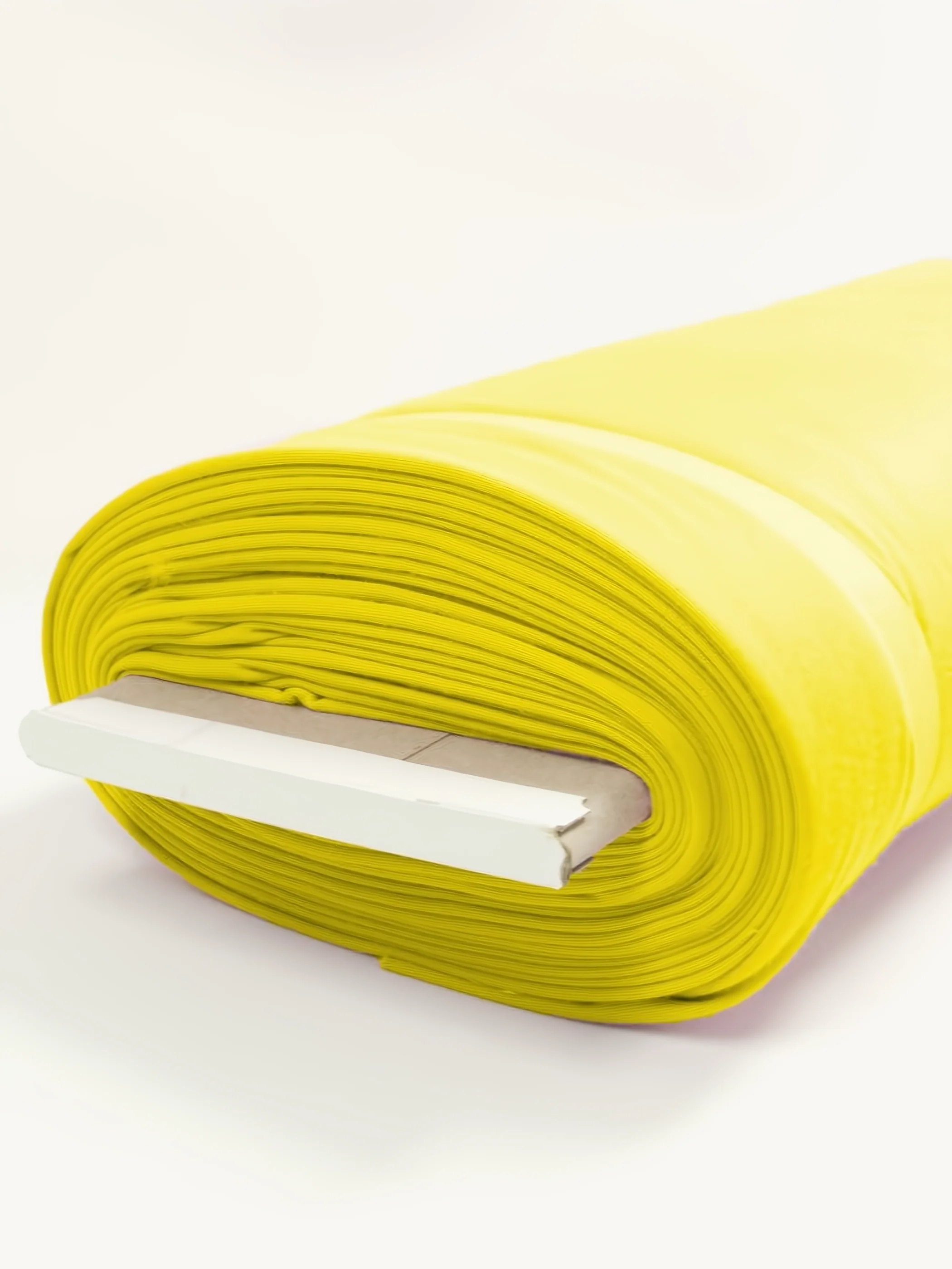 Yellow / Minky Solid Baby Soft Fabric 15 Yard Bolt / Free Shipping