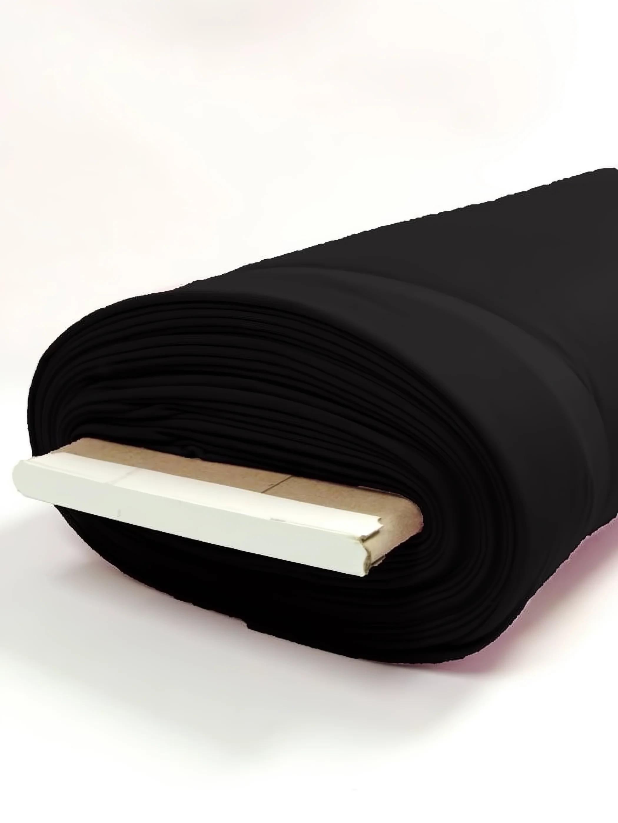 Black / Minky Solid Baby Soft Fabric 15 Yard Bolt / Free Shipping