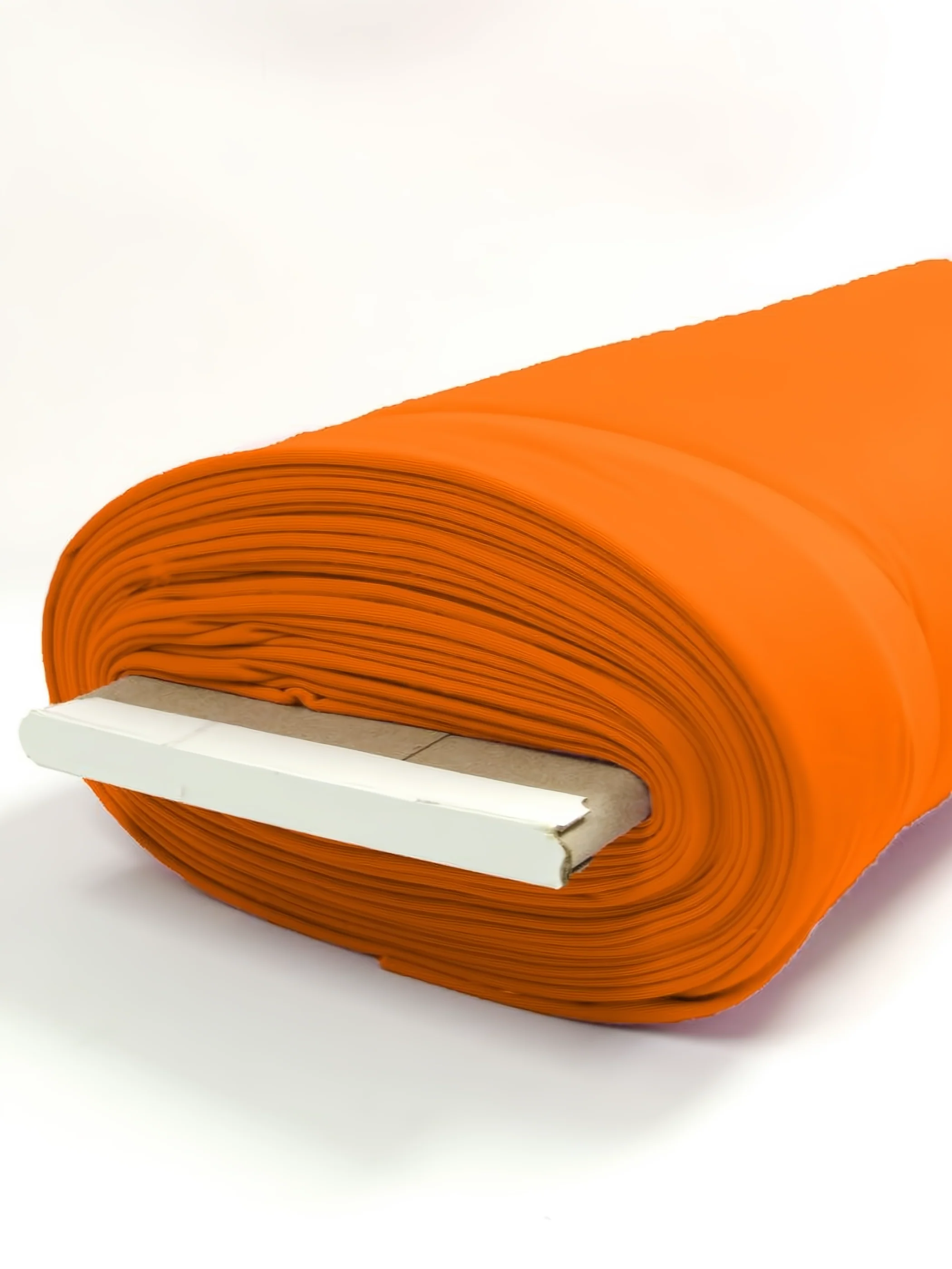 Orange / Minky Solid Baby Soft Fabric 15 Yard Bolt / Free Shipping