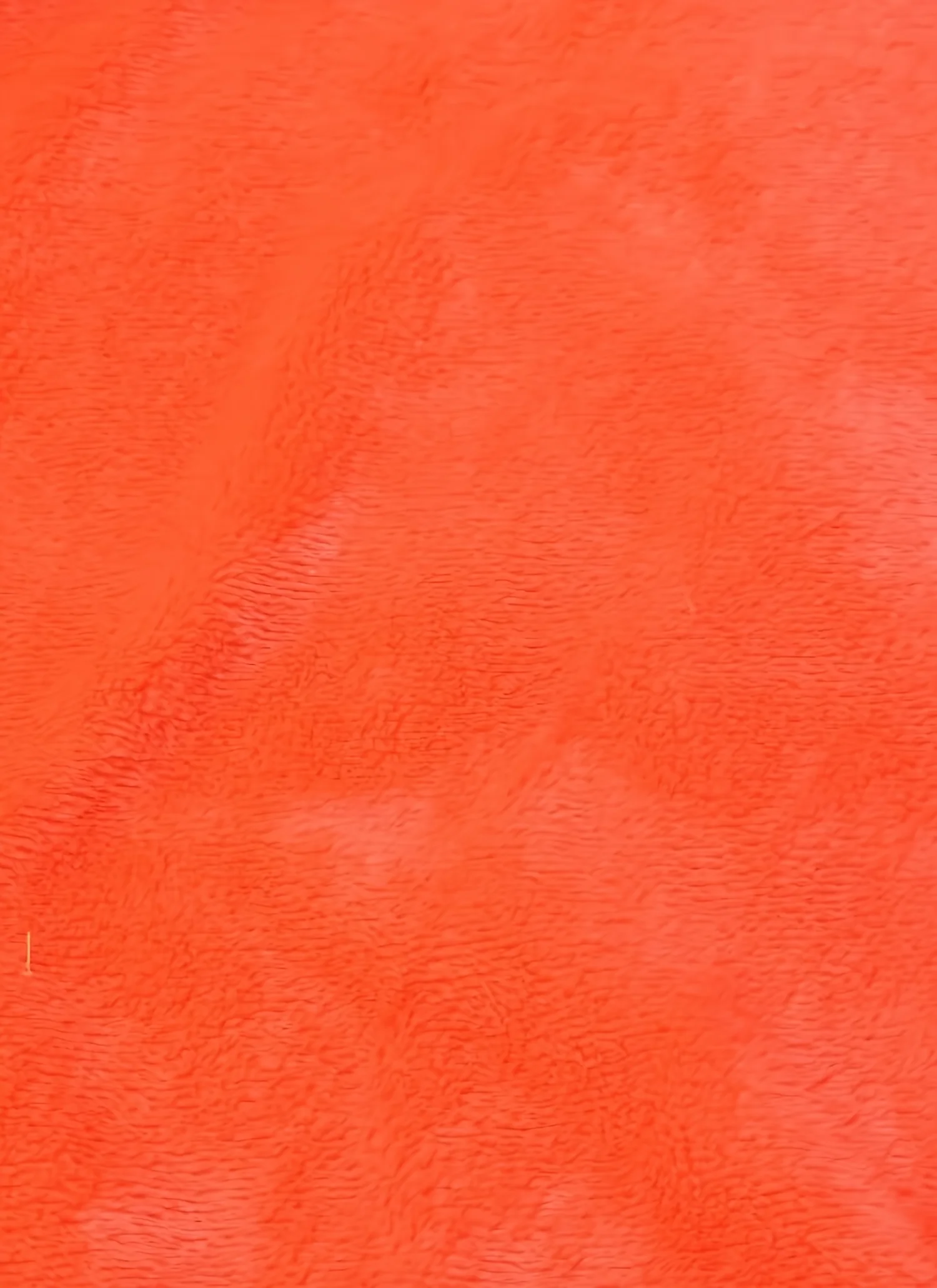 Neon Coral Minky Solid Baby Soft Fabric / 15 Yard Bolt / Free Shipping