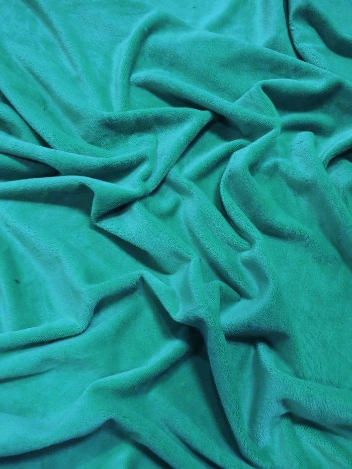 Belize Minky Solid Baby Soft Fabric - Image 3