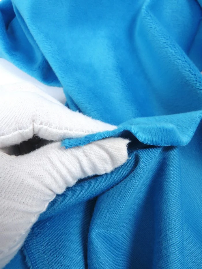 Charcoal / Minky Solid Baby Soft Fabric  15 Yard Bolt / Free Shipping - Image 2