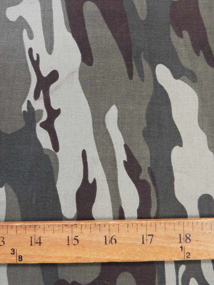 Moss Camouflage Twill Spandex Fabric - Assorted Twill Fabric - Image 6