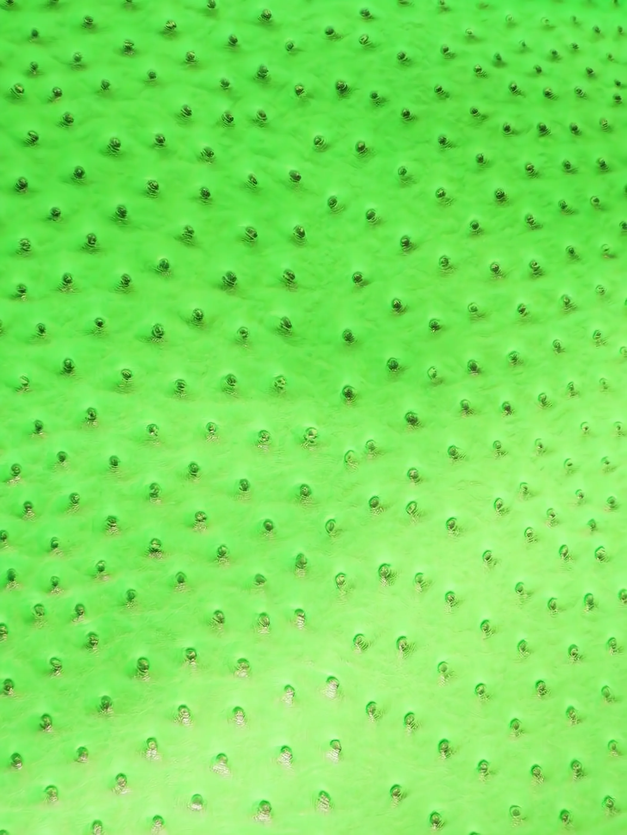 Neon Green Classic Ostrich Upholstery Vinyl Fabric / By The Roll - 30 Yards