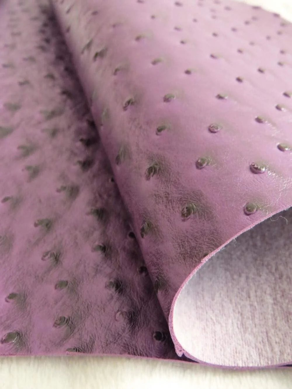 Hydra Gator Green Classic Ostrich Upholstery Vinyl Fabric / Sold By The Yard - Image 3
