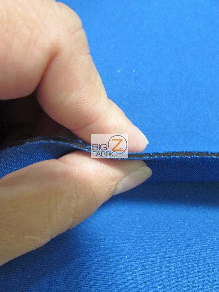 Neoprene Bonded Sponge Waterproof Wetsuit Fabric / 1mm Royal Blue / Sold By The Foot - Image 2