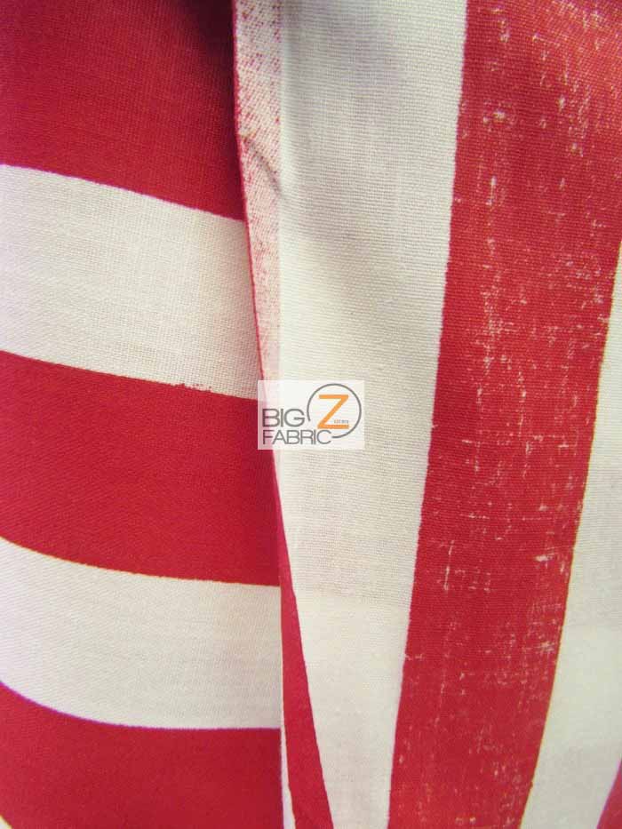 Poly Cotton 1 Inch Stripe Fabric / Lime/White / Sold By The Yard - Image 3