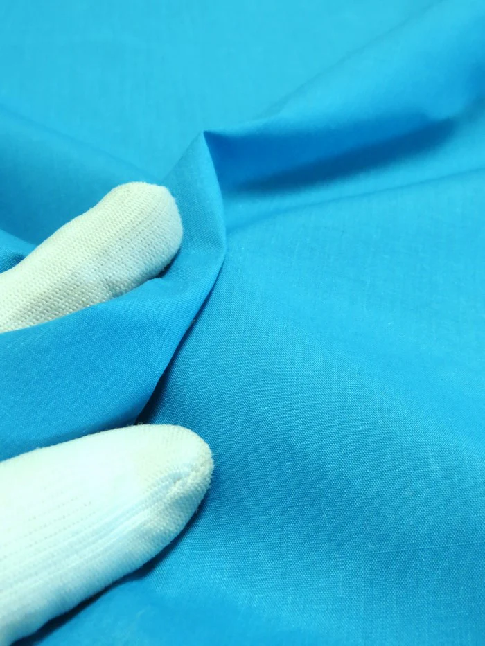 Poly Cotton Solid Fabric / Mint / 30 Yard Bolt - Image 3