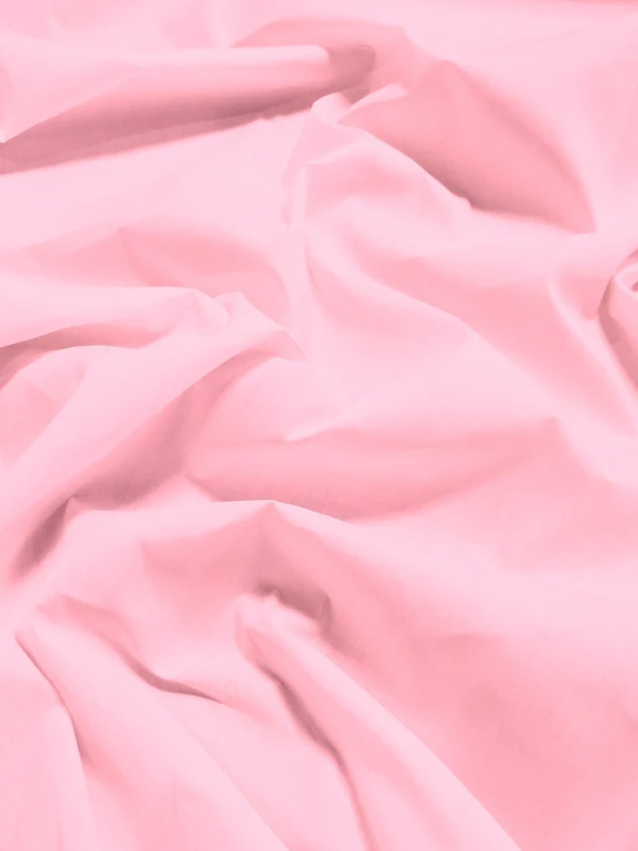 Poly Cotton Solid Fabric / Candy Pink / 30 Yard Bolt