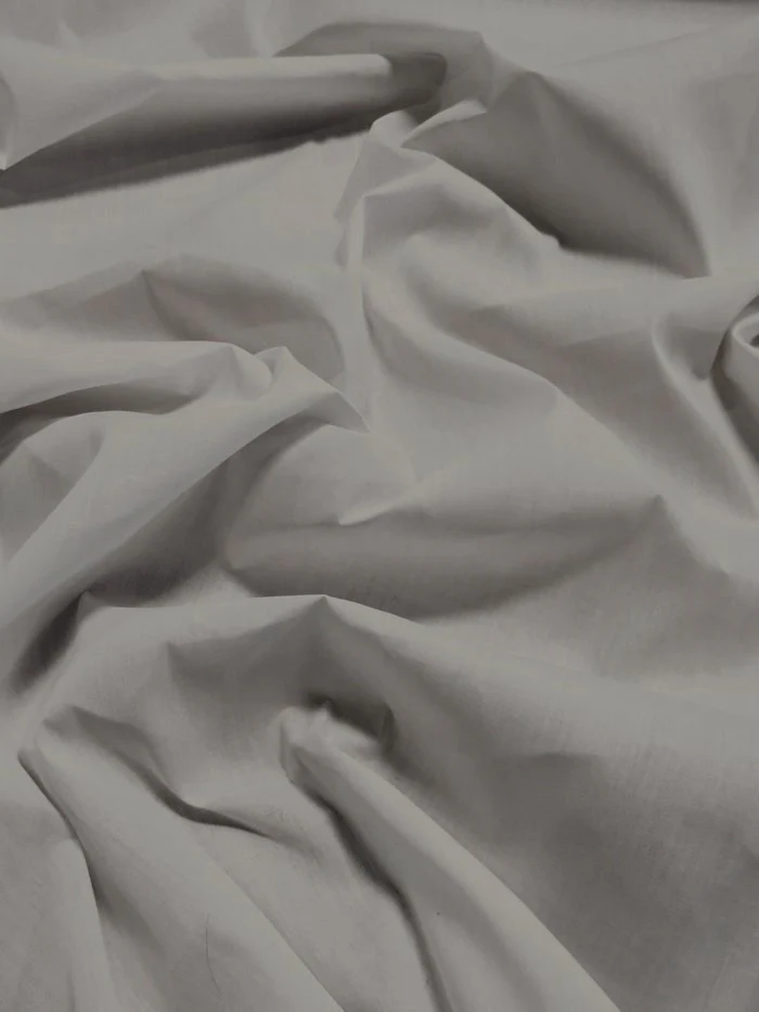 Poly Cotton Solid Fabric / Gray / 100 Yard Bolt