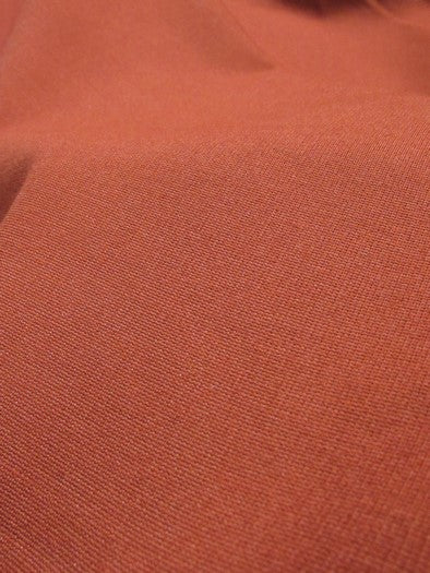 Ponte De Roma Jersey Knit Spandex Fabric / Burgundy / Sold By The Yard - Image 3
