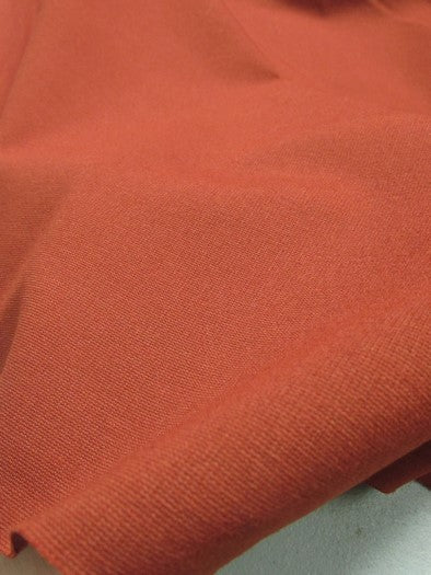 Ponte De Roma Jersey Knit Spandex Fabric / Peach / Sold By The Yard - Image 2