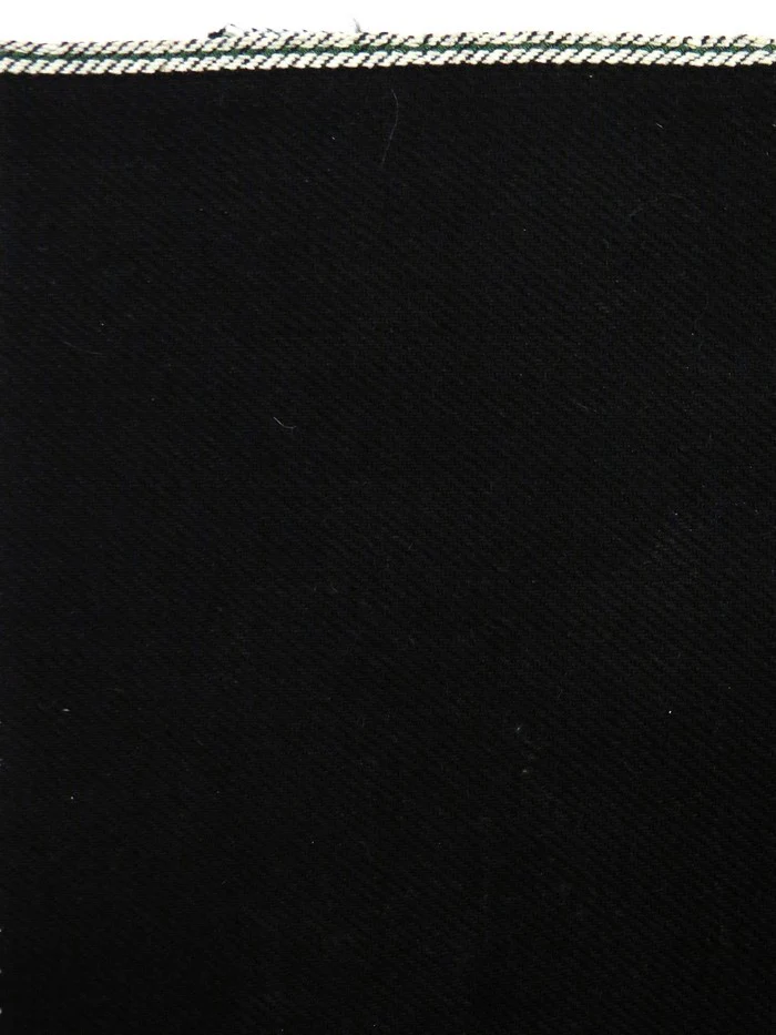 Premium Selvedge Denim Fabric – Black/Black / By The Yard
