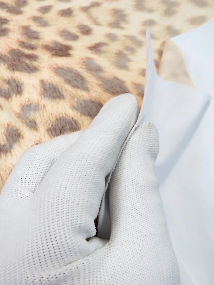 Printed Spandex Fabric – Ancient Leopard - Image 3