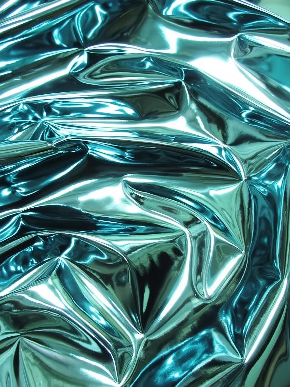 Chrome Mirror Reflective Vinyl Fabric / By The Roll - 30 Yards - Image 13