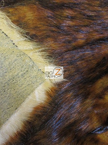 Fire Wolf Animal Coat Costume Faux Fur Fabric / Sold By The (SECOND QUALITY GOODS) - Image 4
