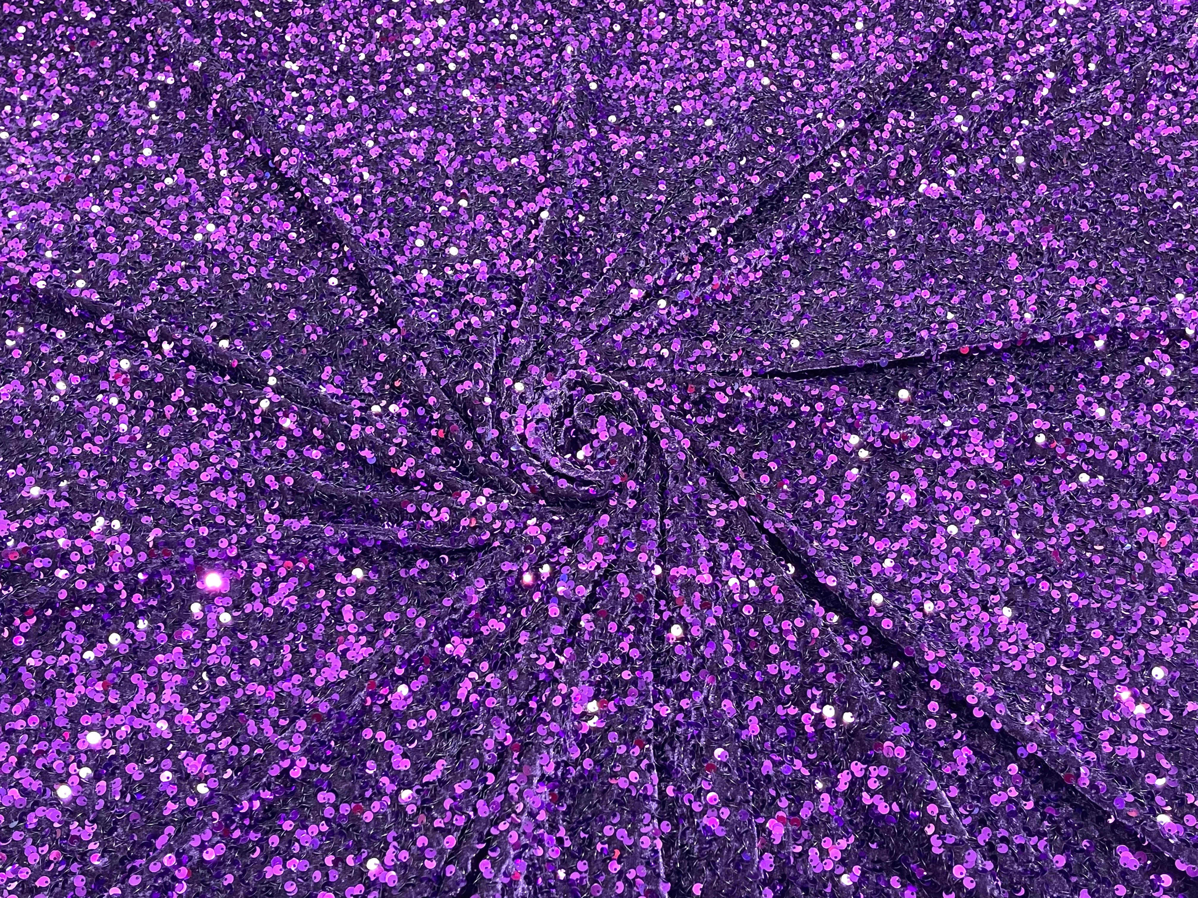 SEQUIN VELVET FABRIC (By The Yard) - Image 5