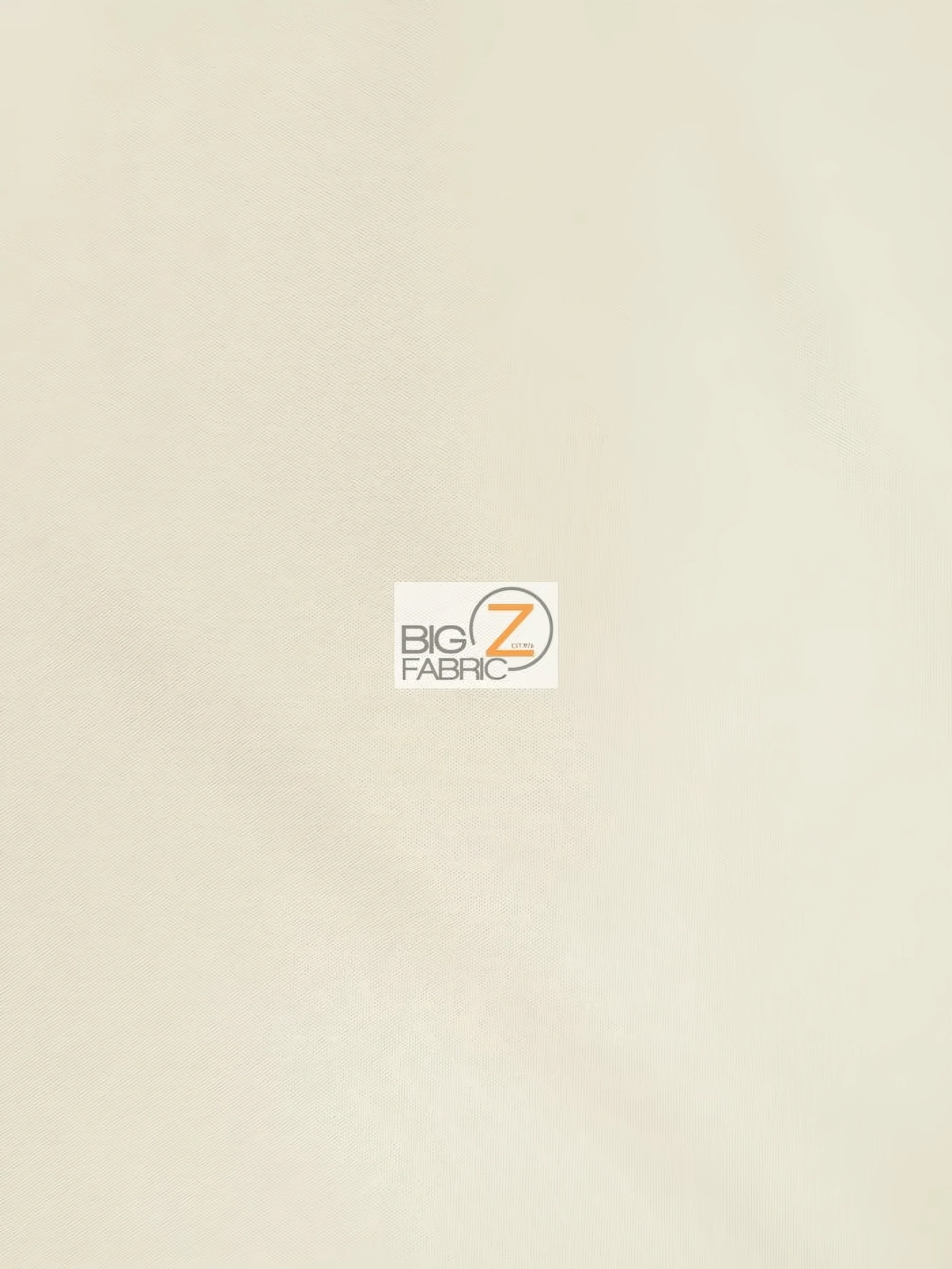 Solid Canvas Outdoor Anti-UV Waterproof Fabric / Ivory / 20 Yard Roll
