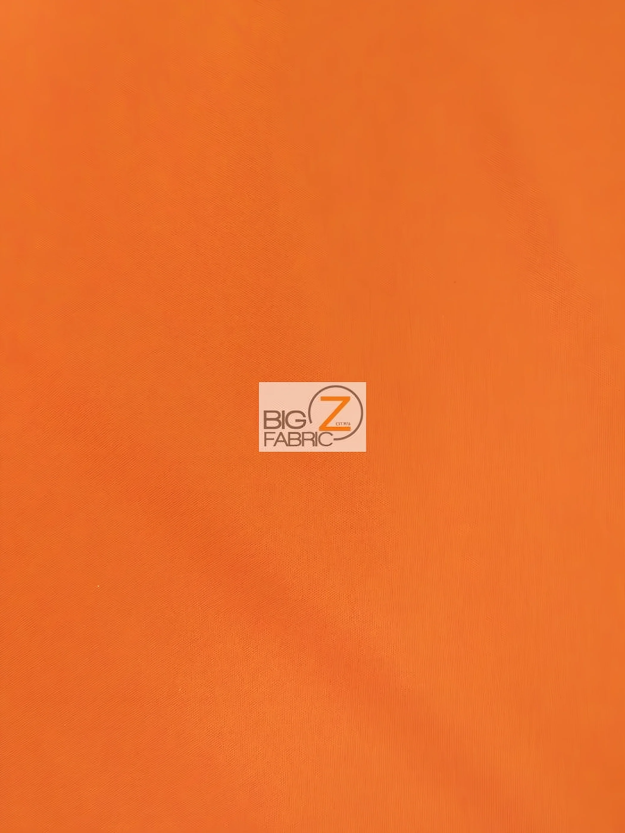 Solid Canvas Outdoor Anti-UV Waterproof Fabric / Orange / 40 Yard Roll