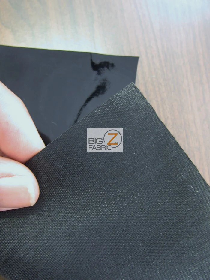 Solid Fetish Wet Glossy Upholstery Leather Vinyl Fabric / Silver / By The Roll - 25 Yards - Image 2