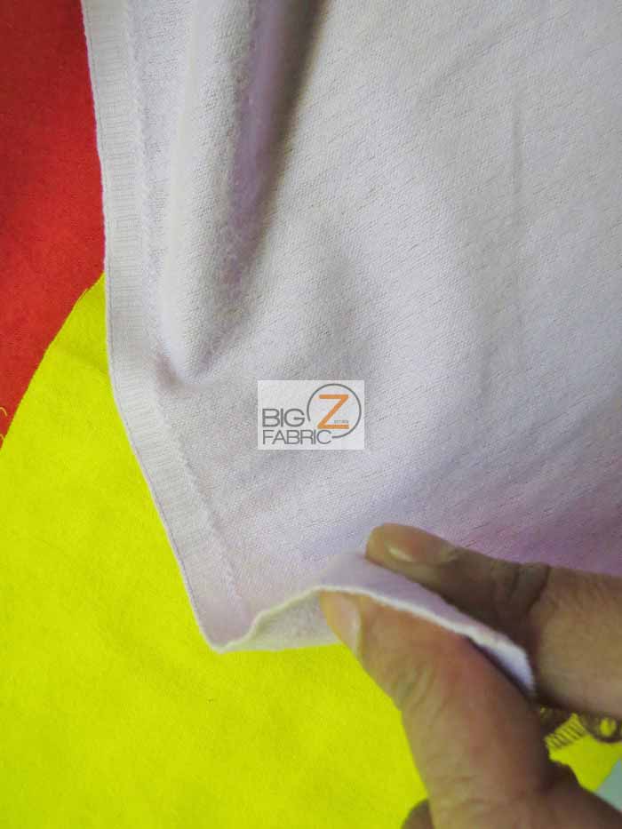 Solid Flannel Fabric / White / Sold By The Yard - Image 2