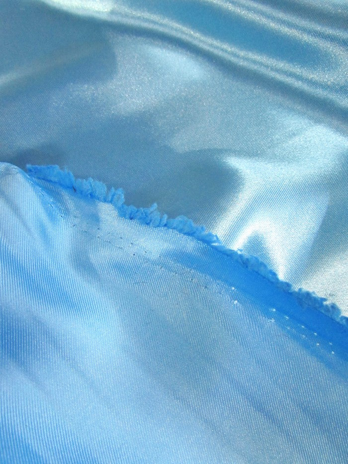 Solid Medium Weight Shiny Satin Fabric / Lime - Image 4