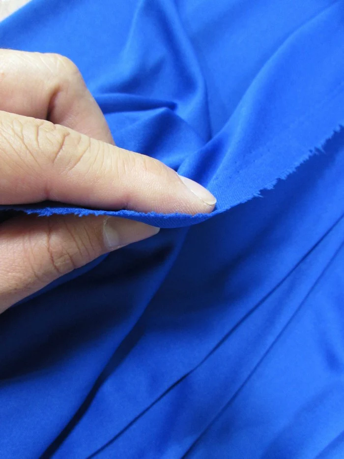 Solid Polyester Interlock Knit Fabric  / Magenta / Sold By The Yard - Image 4