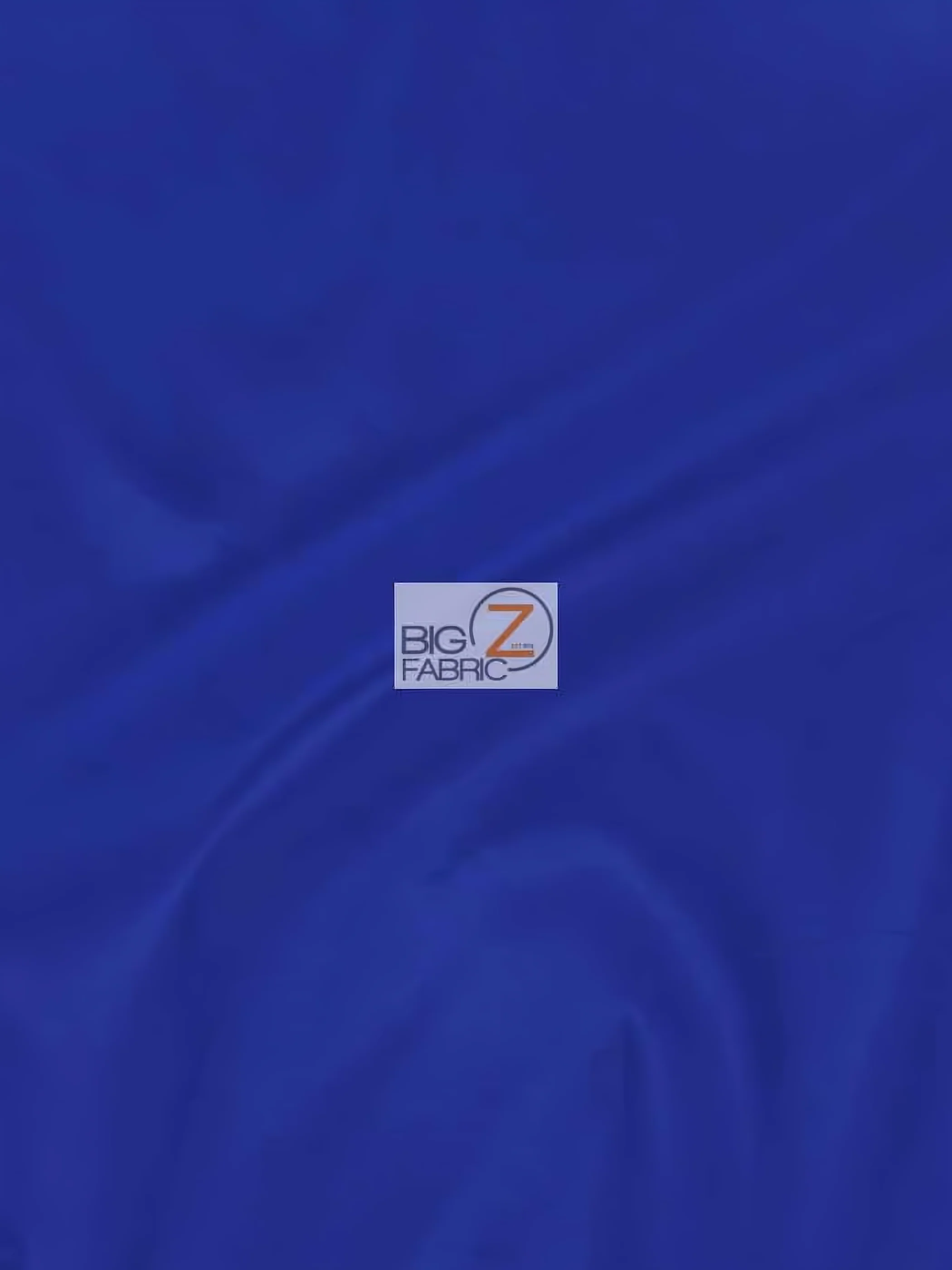 Solid Polyester Taffeta Fabric - Royal Blue - 50 Yard Bolt/Roll