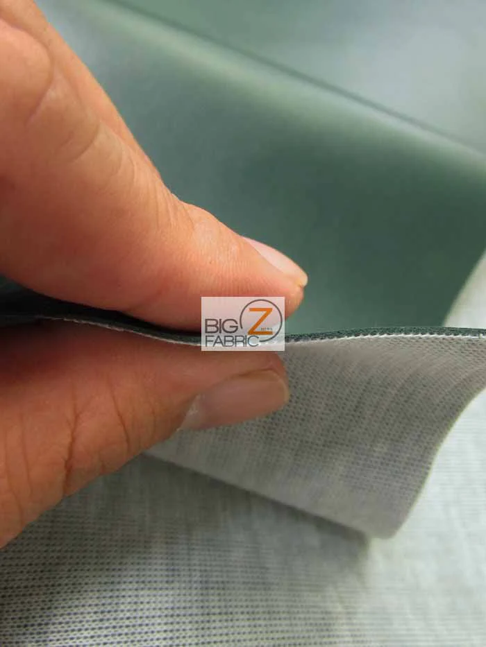White Solid Soft Vinyl Fabric / Sold By The Yard - Image 3
