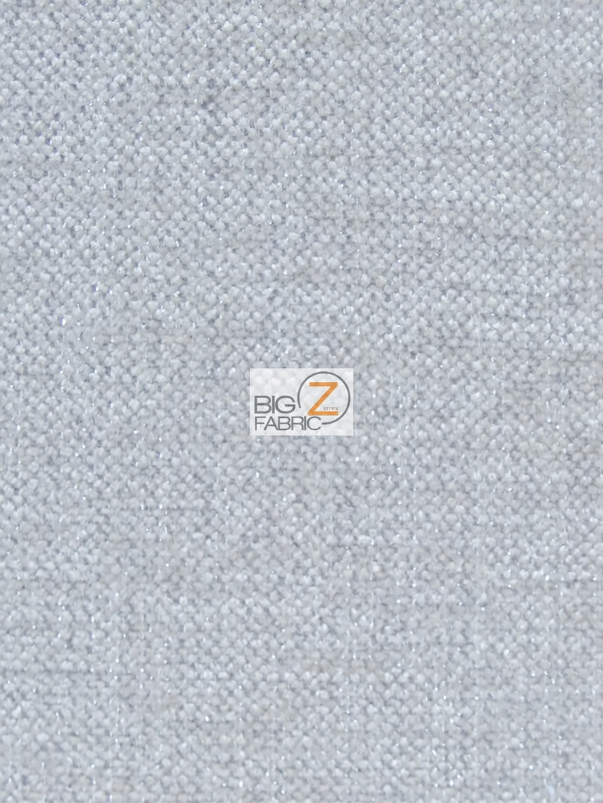 Sparkle Trend Chenille Upholstery Fabric / Beige / Sold By The Yard